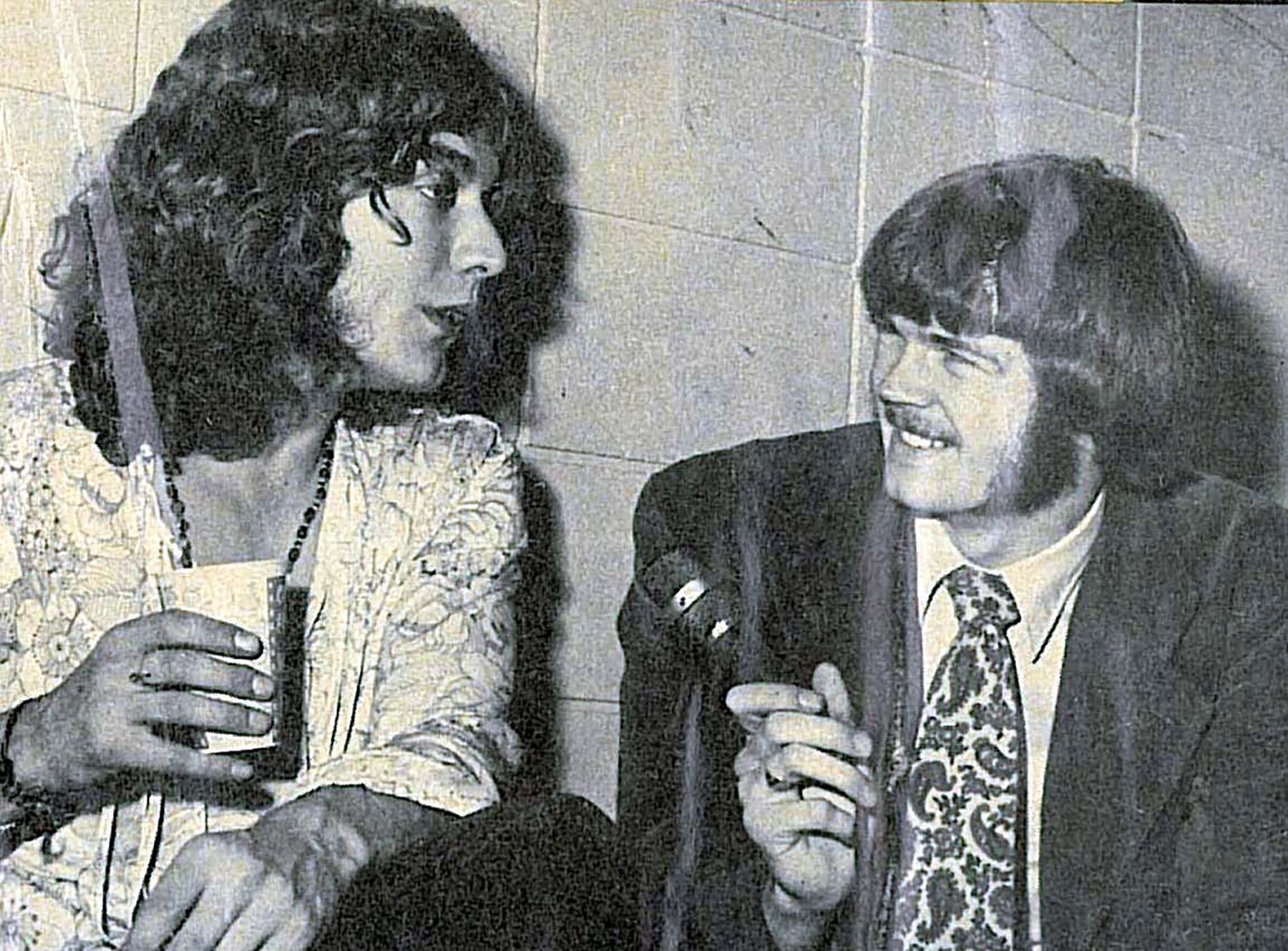 Holger Petersen Robert Plant Jimmy Page Led Zeppelin