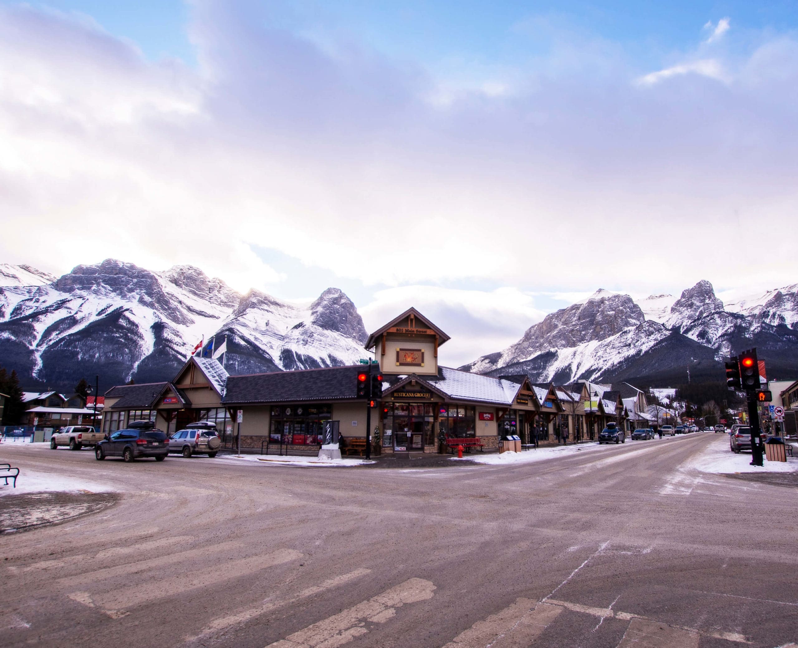 Downtown Canmore Alberta