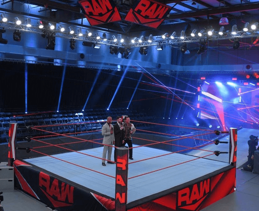 WWE Empty stadium amid COVID-19 VIRUS