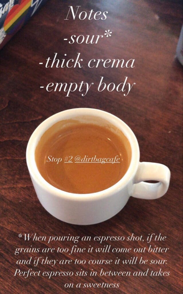 Cup of espresso