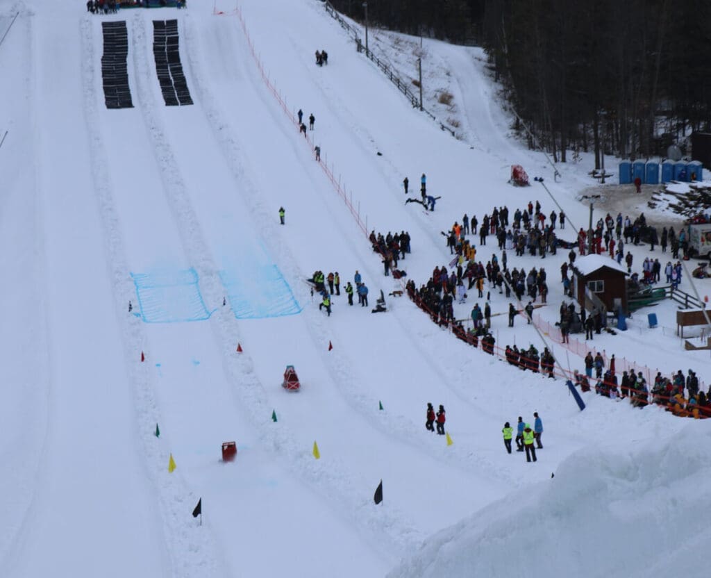 The great northern toboggan race
