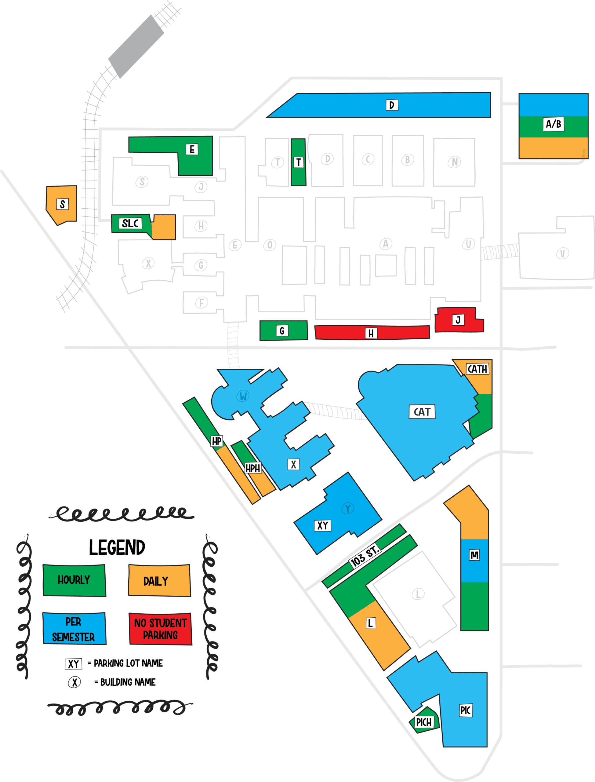 The Ultimate NAIT Parking Map